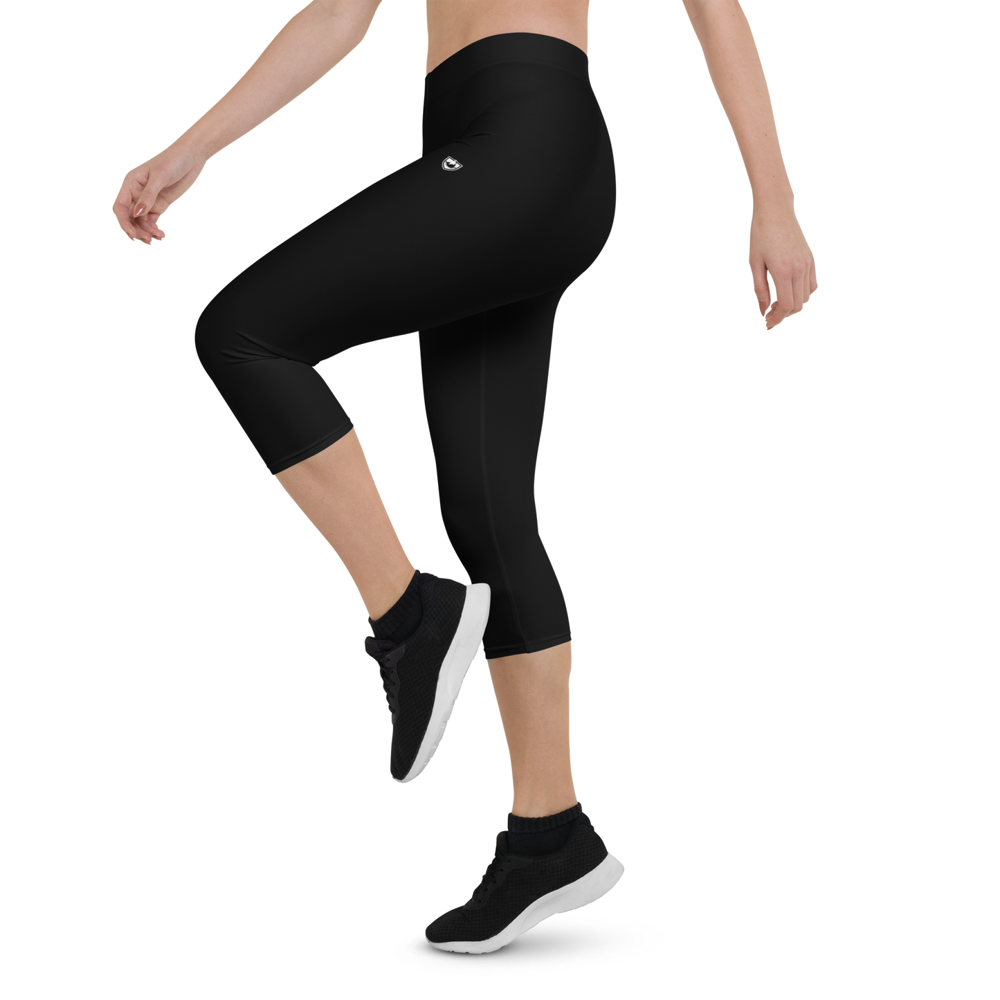 KWR Apparel Capri Leggings Black