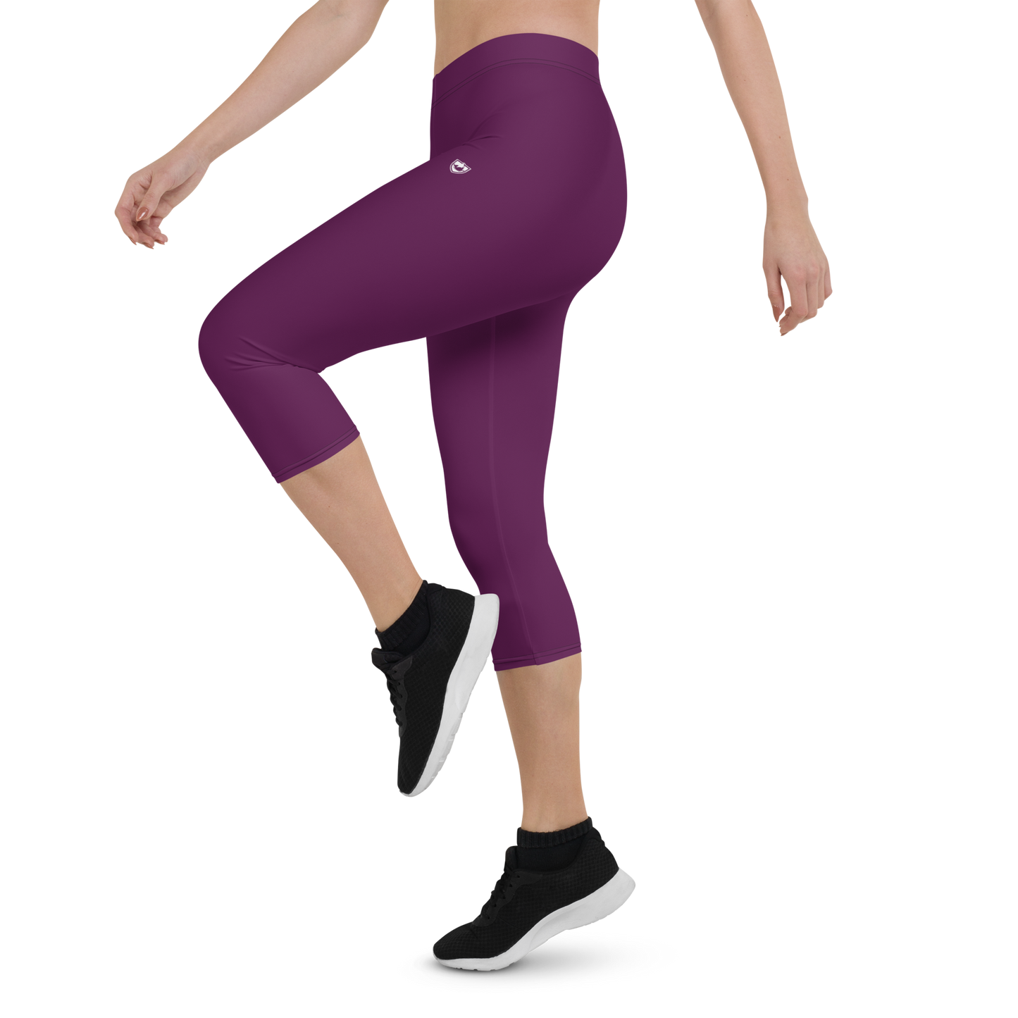 KWR Apparel Capri Leggings Purple