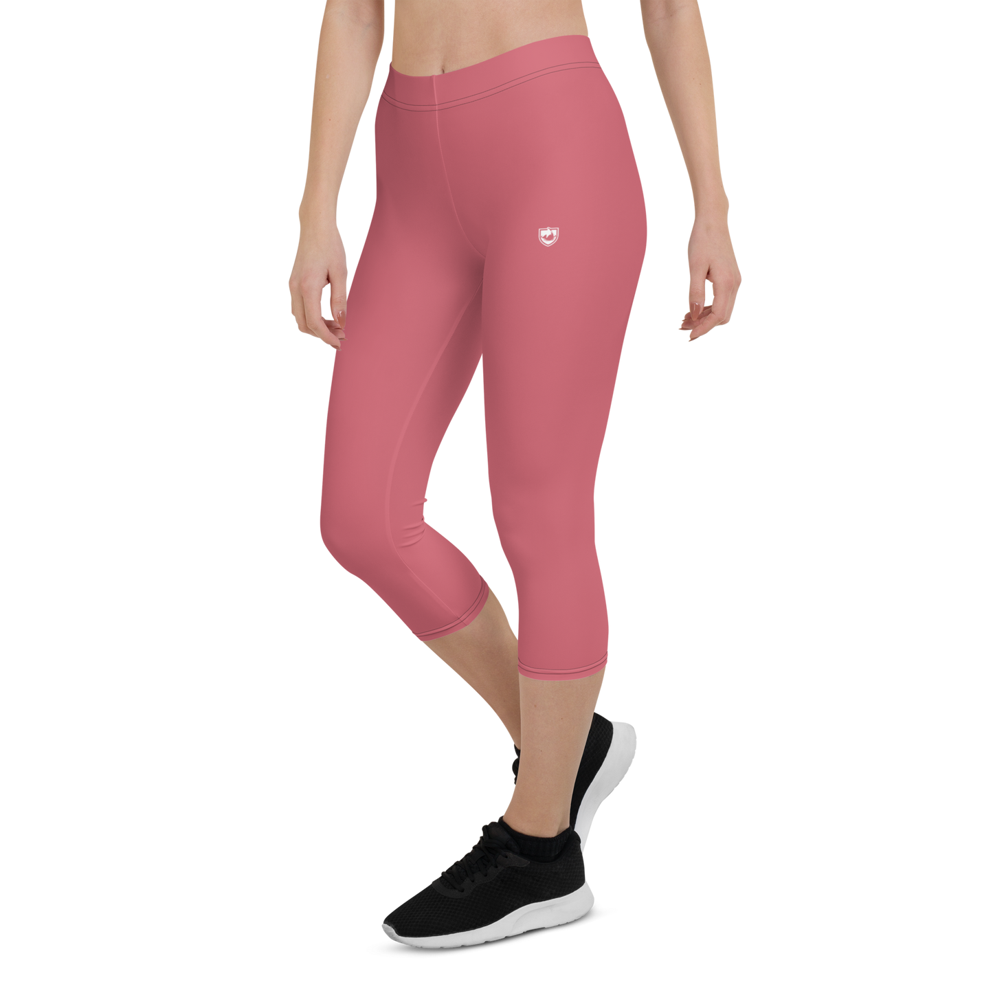 KWR Apparel Capri Leggings Pink