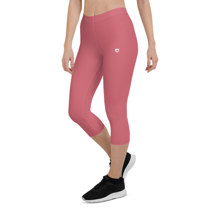 KWR Apparel Capri Leggings Pink