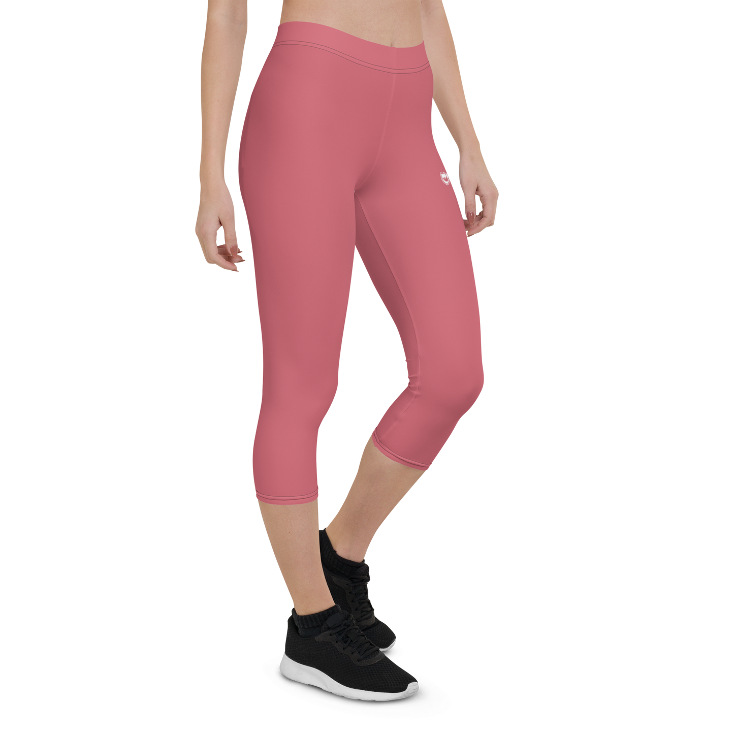 KWR Apparel Capri Leggings Pink