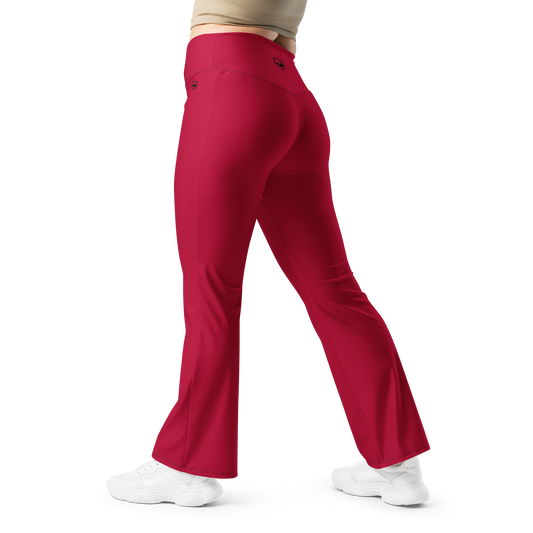 KWR Flare Leggings Carmine