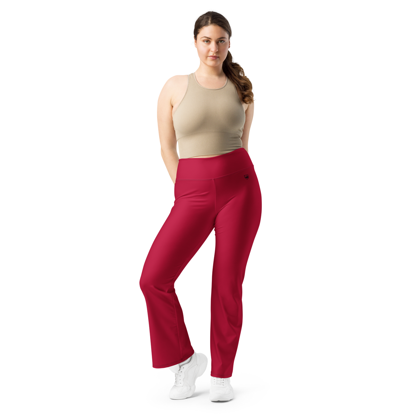 KWR Flare Leggings Carmine