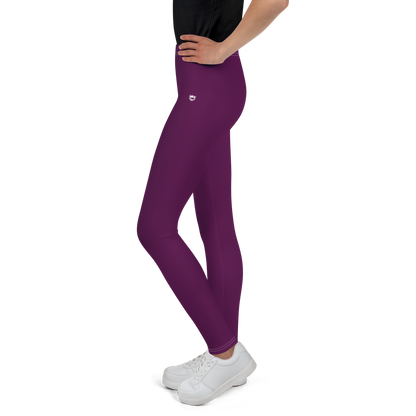 KWR Apparel Youth Leggings Purple