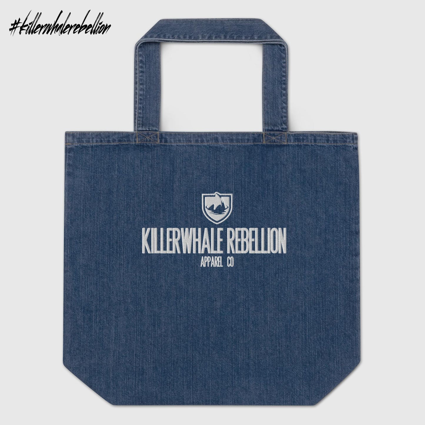 KWR Organic denim tote bag